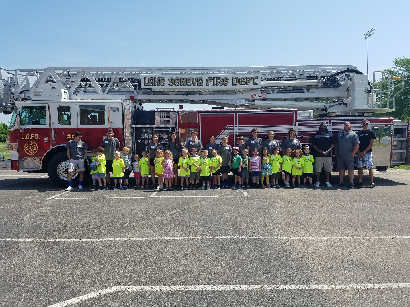 Jaycees Safety Town big group